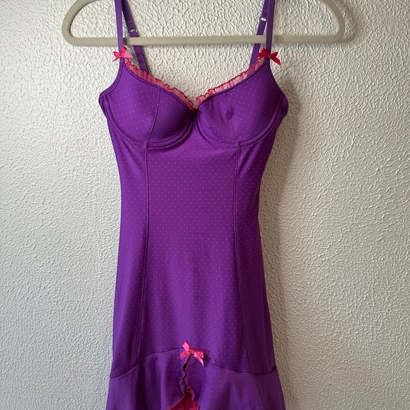 Victoria's Secret Purple Chemise with Adjustable Straps - Picture 8 of 8